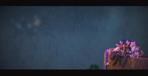 Cocoa, Paine, Shiro, & Sile looking somewhere(??) pt1