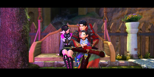 Skill & Cocoa... Ew, Kindred photobombed