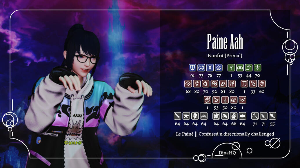 Old character card bc I love it so much